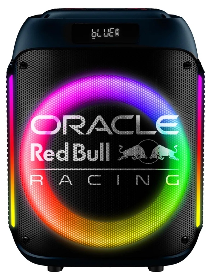 Wielokolorowe podświetlenie LED głośnika Red Bull Racing